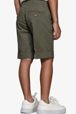 Bermuda chino basic in cotone verde Kids