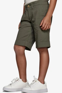 Bermuda chino basic in cotone verde Kids