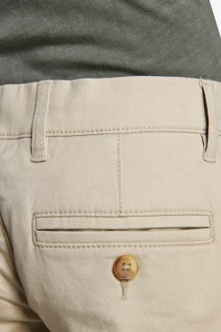 Bermuda chino basic in cotone cream Kids
