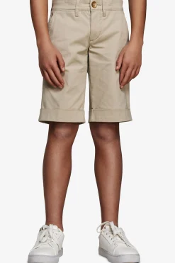 Bermuda chino basic in cotone cream Kids