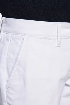 Bermuda chino basic in cotone bianco Kids