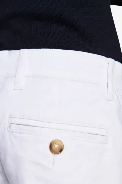 Bermuda chino basic in cotone bianco Kids