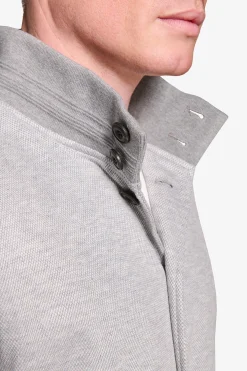 Bomber "Break" grigio melange