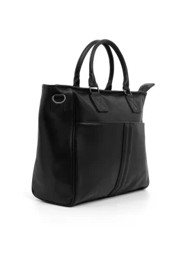 Borsa a doppio manico nera
