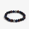 Bracciale perle medie multicolor