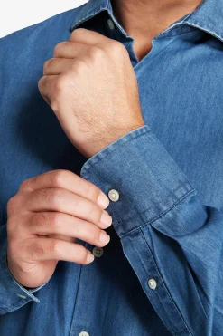 Camicia denim chambray