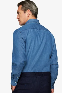 Camicia denim chambray