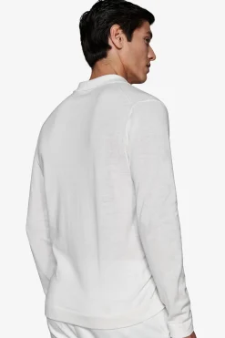 Camicia in maglia bianca