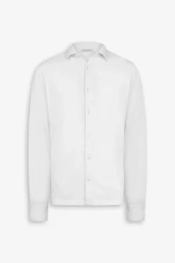 Camicia jersey bianca