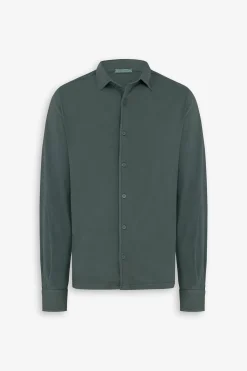 Camicia jersey verde