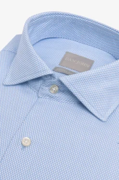 Camicia "la Picoco" operata celeste