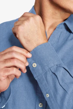 Camicia misto lino relaxed avion