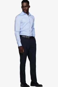 Camicia oxford azzurra slim