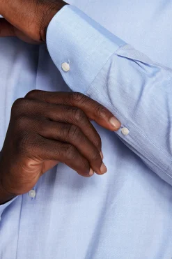 Camicia oxford azzurra slim