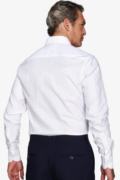 Camicia oxford bianca slim