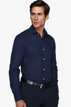 Camicia oxford blu