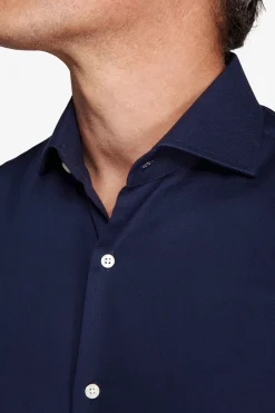 Camicia oxford blu slim