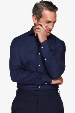 Camicia oxford blu slim