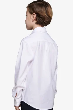 Camicia oxford button down bianca Kids