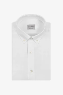 Camicia oxford button down bianca