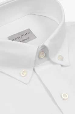 Camicia oxford button down bianca