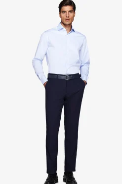 Camicia piquet celeste