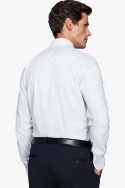 Camicia riga sottile strutturata