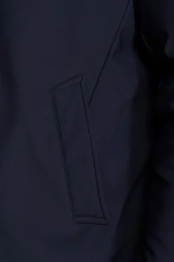 Cappotto tecnico trapuntato blu
