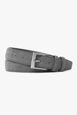 Cintura sportiva scamosciata grigio