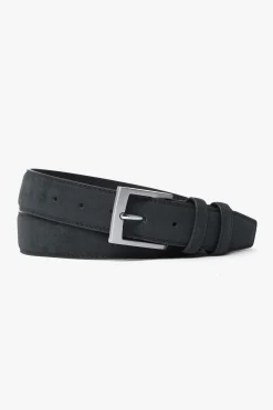 Cintura sportiva scamosciata blu