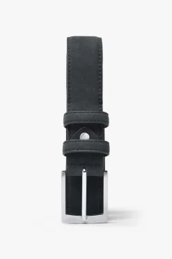 Cintura sportiva scamosciata blu