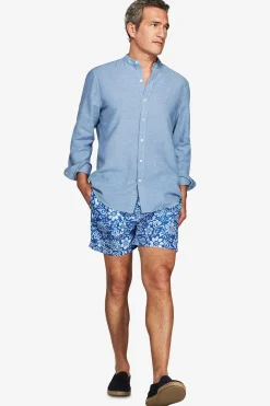 Costume da bagno stampa fiori avion
