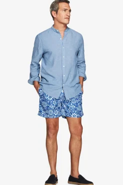 Costume da bagno stampa fiori avion