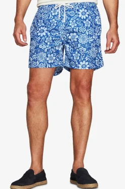 Costume da bagno stampa fiori avion