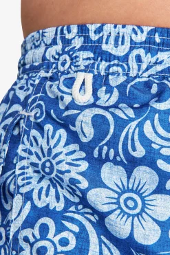 Costume da bagno stampa fiori avion