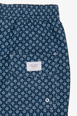 Costume da bagno stampa fiori avion