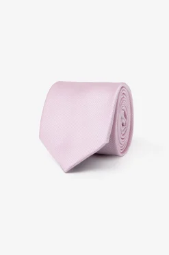 Cravatta twill rosa
