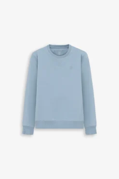 Felpa girocollo celeste Kids