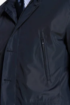 Field jacket tecnica blu