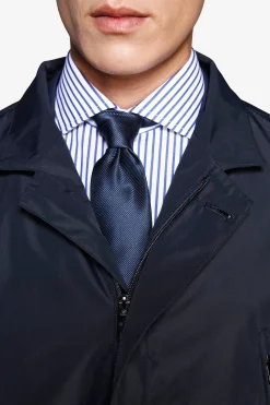 Field jacket tecnica blu