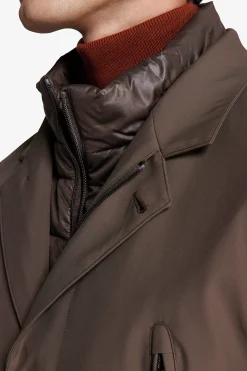 Field jacket tecnica tortora