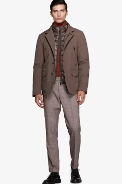 Field jacket tecnica tortora