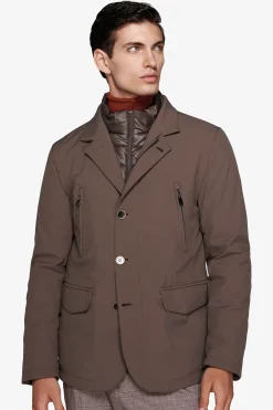 Field jacket tecnica tortora