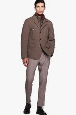 Field jacket tecnica tortora