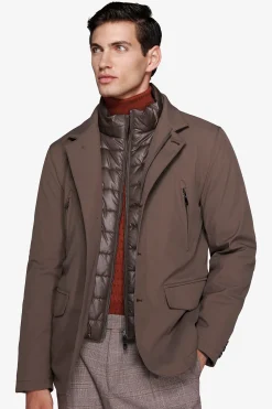 Field jacket tecnica tortora