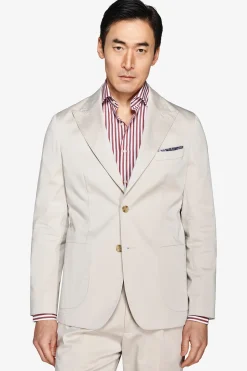 Giacca in jersey stretch ghiaccio