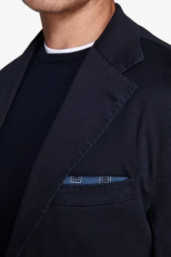 Giacca stretch armaturata blu