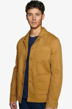 Giacca worker stretch cammello