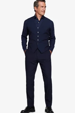 Gilet classico blu