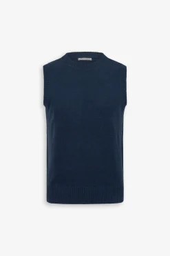 Gilet in maglia avion